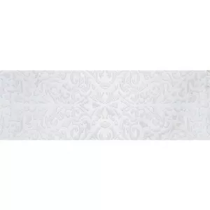 Декор Gracia Ceramica Stazia white белый 01 30*90 см