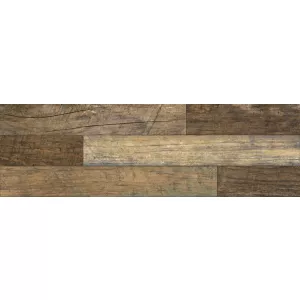 Керамический гранит Cersanit Vintagewood коричневый 18.5х59.8 см