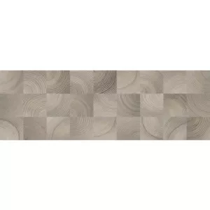 Плитка настенная Керамин Шиен 2Д серый 25*75 см