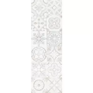 Плитка настенная Керамин Сонора 7Д белый 25х75 (1,69м2/60,84м2)