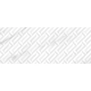 Плитка настенная Azori Alpi Geometria белый 20,1х50,5 см