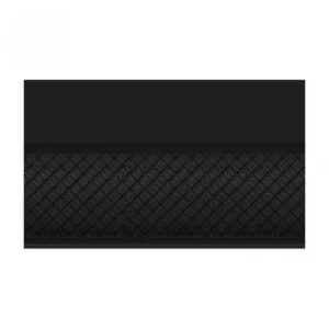 Бордюр объемный Нефрит-Керамика Катрин черный 15*25 см