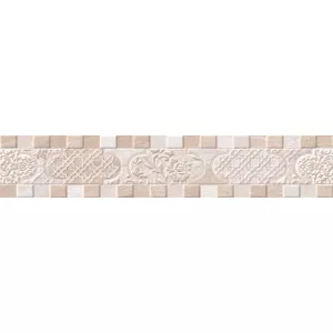 Бордюр керамический Global Tile Ternura Бежевый 10212001903 40*7,5 см