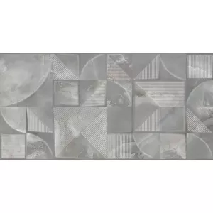 Плитка настенная Azori Opale grey struttura 508921101 63х31,5 см