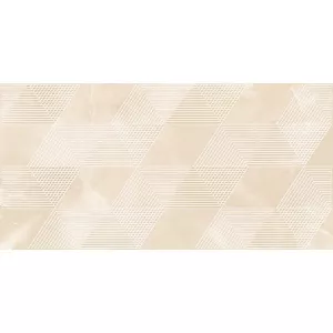 Декор Azori Opale beige geometria 589032001 63х31,5 см