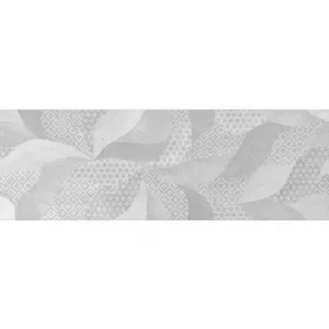 Плитка настенная Керамин Сидней 1Д светло-серый 25*75 см